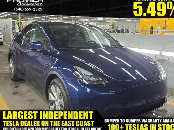 TESLA MODEL Y 2022 7SAYGDEE1NF436989 image